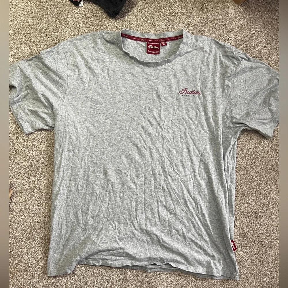 Indian Motorcycle Mechanic T Shirt - Picture 1 of 4